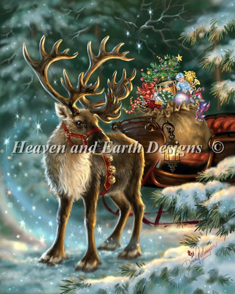 The Enchanted Christmas Reindeer - Click Image to Close